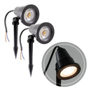 kit de 2 Espetos de Jardim LED Branco Quente 7W COB ST2878-Starlumen-Starlumen