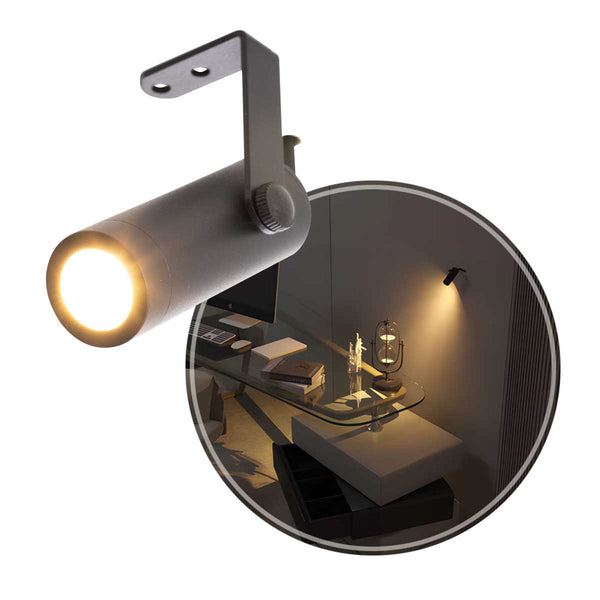 Spot LED Sobrepor Gair 3W 3000k Externo p/ Jardim Nordecor ST3128