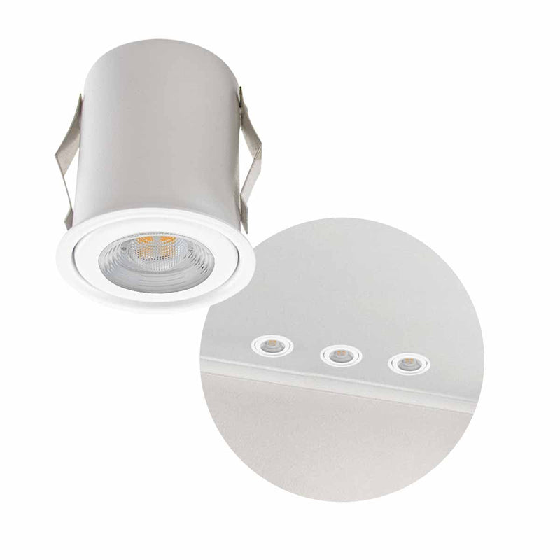 Spot de Embutir c/ Aba 1xGU10 P/ MR11 TU0042 Technoline ST3155