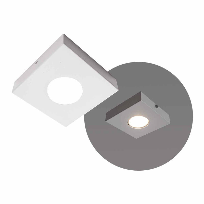 Spot Semi Embutido Quadrado p/ MR16 GU10 Starlumen ST3148