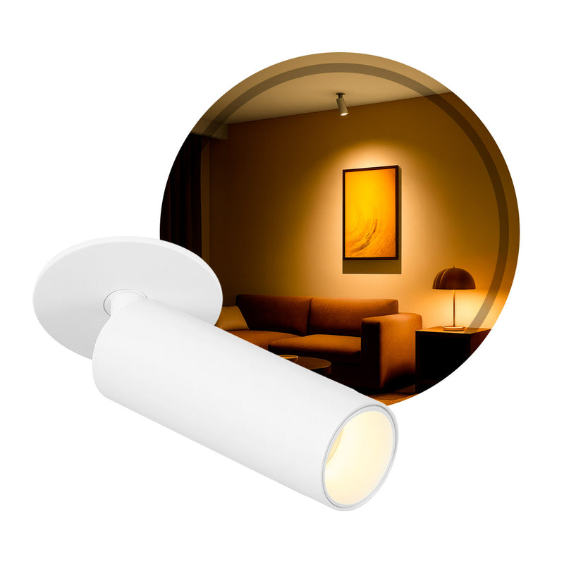 Spot LED Embutir Kona 3W 2700K Canopla Redonda IRC97 IP20 Nordecor ST3255