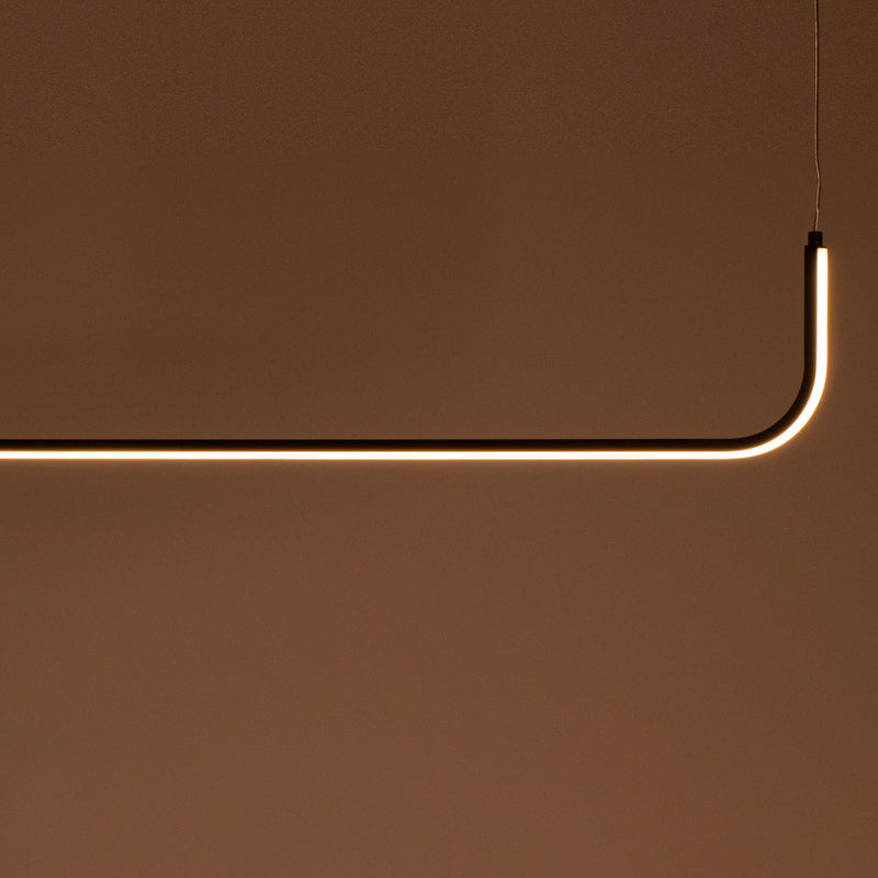 Pendente Colchete Preto LED 20w 3000k Bella Iluminação COL1PD01PT120 ST2847