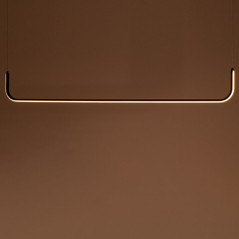 Pendente Colchete Preto LED 20w 3000k Bella Iluminação COL1PD01PT120 ST2847
