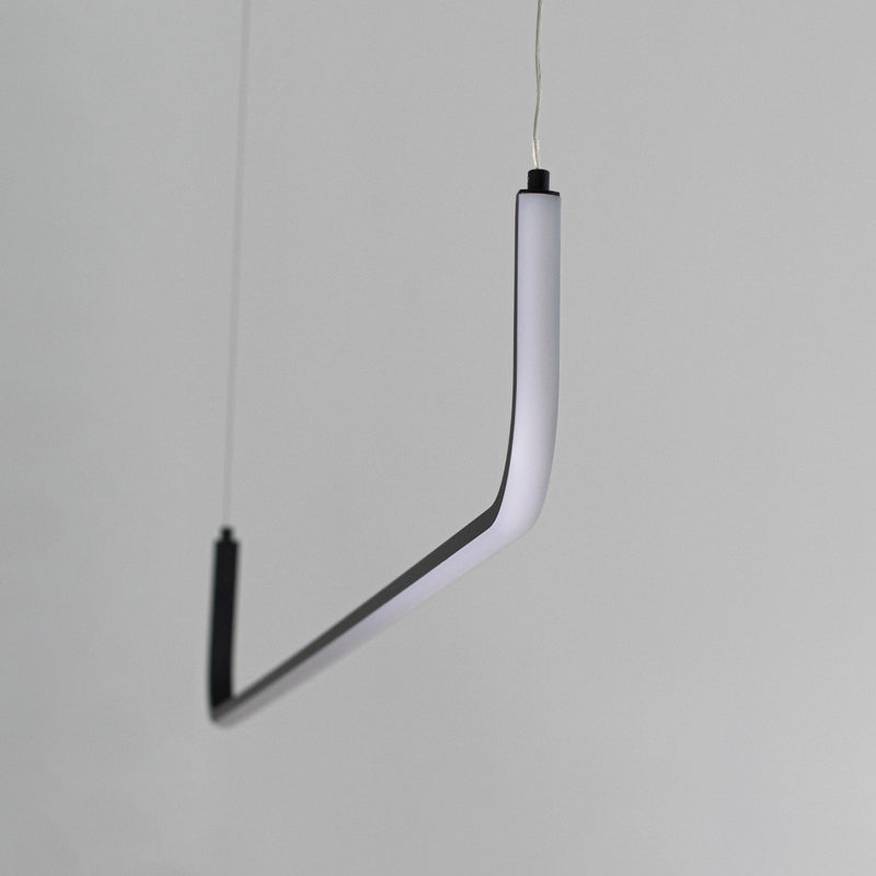 Pendente Colchete Preto LED 20w 3000k Bella Iluminação COL1PD01PT120 ST2847
