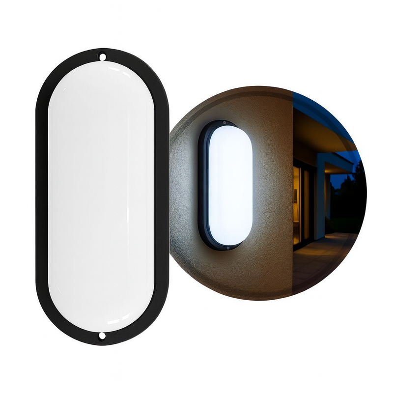 Luminária Arandela LED Tartaruga 20W em Policarbonato Externa ST3086