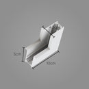 Conexão L Canto Teto Parede P/ Trilho Magnético k20 embutir DS9950 Delis ST2796-Delis-Starlumen