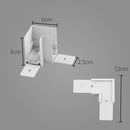 Conexão Magnética de Sobrepor em L para perfil G20 DS9963 Delis ST2807-Delis-Starlumen