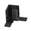 Conexão Magnética de Sobrepor em L para perfil G20 DS9963 Delis ST2807-Delis-Preto-Starlumen