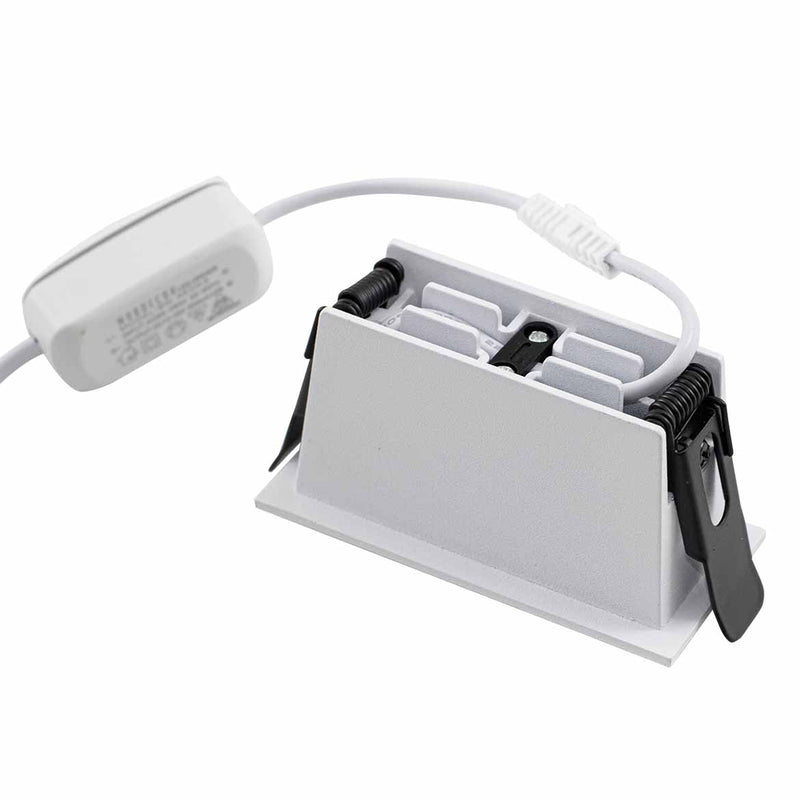 Spot Triplo Downlight Powerus Embutir 38° LED 6W Br. Quente 540lm NORDECOR ST2991