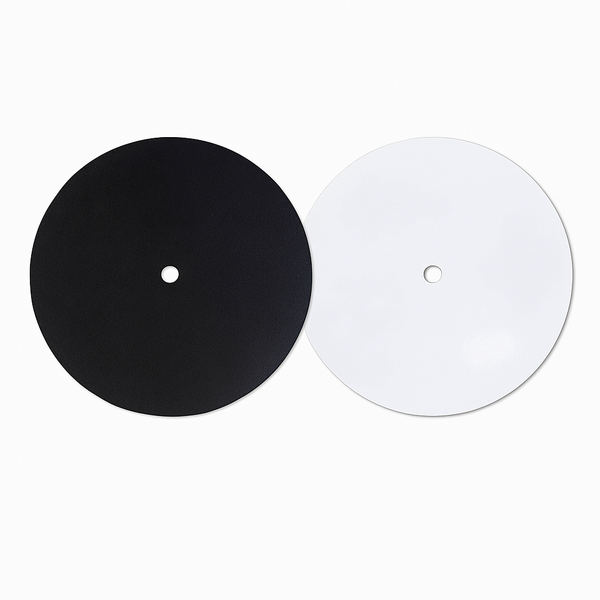 Disco Tampa Cego Branco/Preto 13cm Para Acabamento Teto Trilho Lustre Starlumen St553-Starlumen-