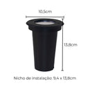 Embutido Solo 6W Branco Quente Jet Black Antiofuscante SE-335.1627 Save St2967-Save Energy-Starlumen