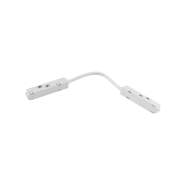 Emenda Conector Energia Magnético K20 Duplo C/ Cabo Delis DS9951 ST2797 ‌-Delis-Branco-Starlumen