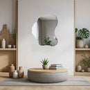 Espelho Orgânico Médio Decorativo Lapidado P/ Banheiro Sala ST3219-STARLUMEN-