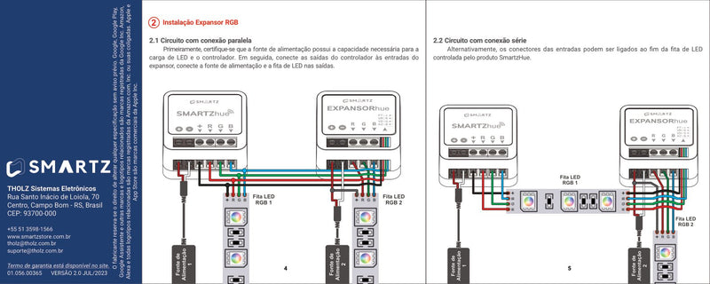 Expansor interruptor programável smartz mono para fita de led stz1445n ST2917-Starlumen-