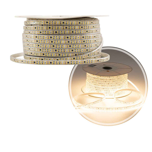 1m de Fita LED Pratik Hiper Brilho 127V 18W/m 240 LED/m 4000k 2835 PRO 1494 Gaya ST2994
