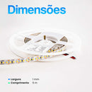 Fita LED 2835 12V 5M Luz Quente 15W/M 168LEDS/M IP66 7314 Nordecor ST3156-Nordecor-Starlumen