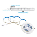 Fita LED 5 Metros Luz Neutra 4000K 12W/m 120 LEDs/m 1200lm/m IP20 IRC80 ST3217-Embu LED-Starlumen
