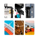 Fita hellerman Abraçadeira Enforca Gato de Nylon 200x4,8mm 22Kg DS0066 - 100 peças-Delis-Starlumen