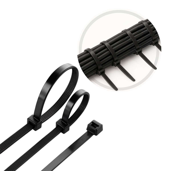 Fita hellerman Abraçadeira Enforca Gato de Nylon 300x3,6mm 18Kg DS0076 - 100 peças