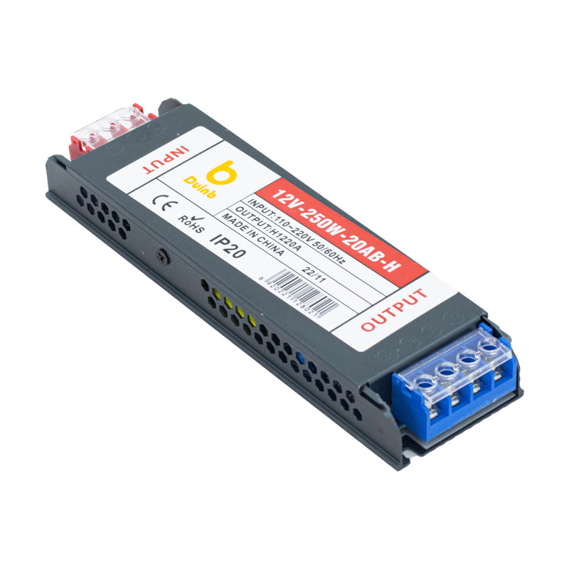 Fonte Chaveada Slim Fino 12V 20A 240W Bivolt ST2872-Starlumen-Starlumen