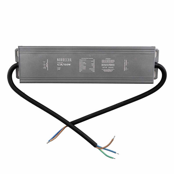 Fonte de Alimentação 24V IP67 100W 4,1A Bivolt 7285 Nordecor ST3123-Nordecor-Starlumen