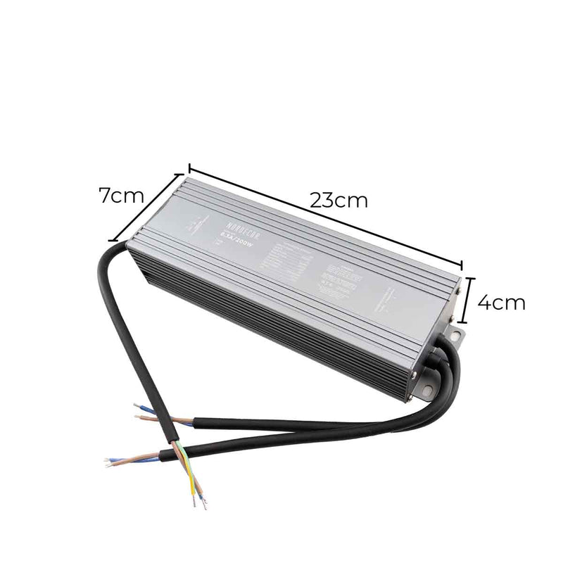Fonte de Alimentação 24V IP67 200W 8,3A Bivolt 7271 Nordecor ST3123-Nordecor-Starlumen