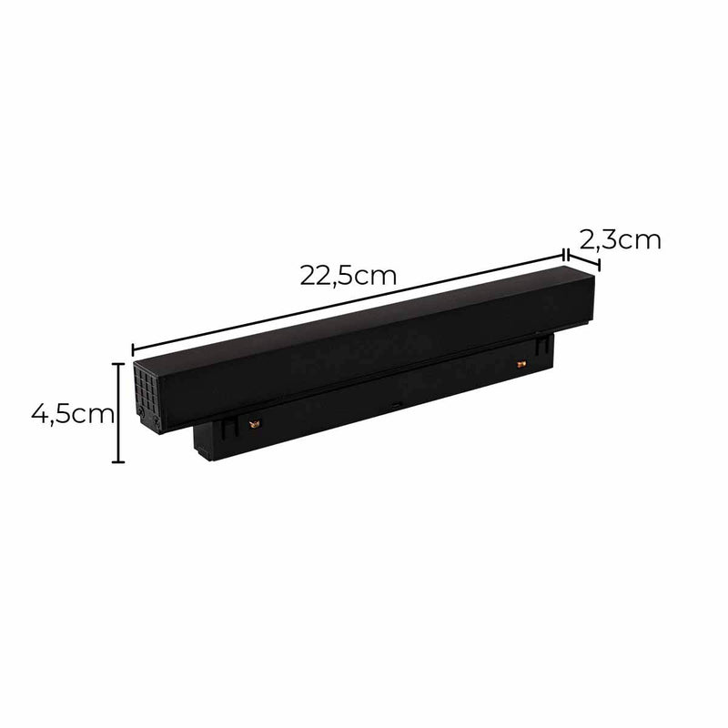 Fonte de Alimentação DC48V 80W p/ Trilho Magnético - Conexão Inferior e Superior DS-8048 Delis ST2792-Delis-Starlumen