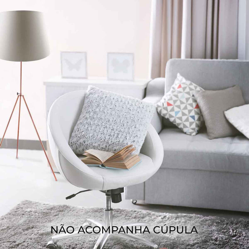 Coluna Litho Cobre e Preto (c)72cm (l)62cm (a)133cm  1xe27 40w - GL007E - Bella Iluminação