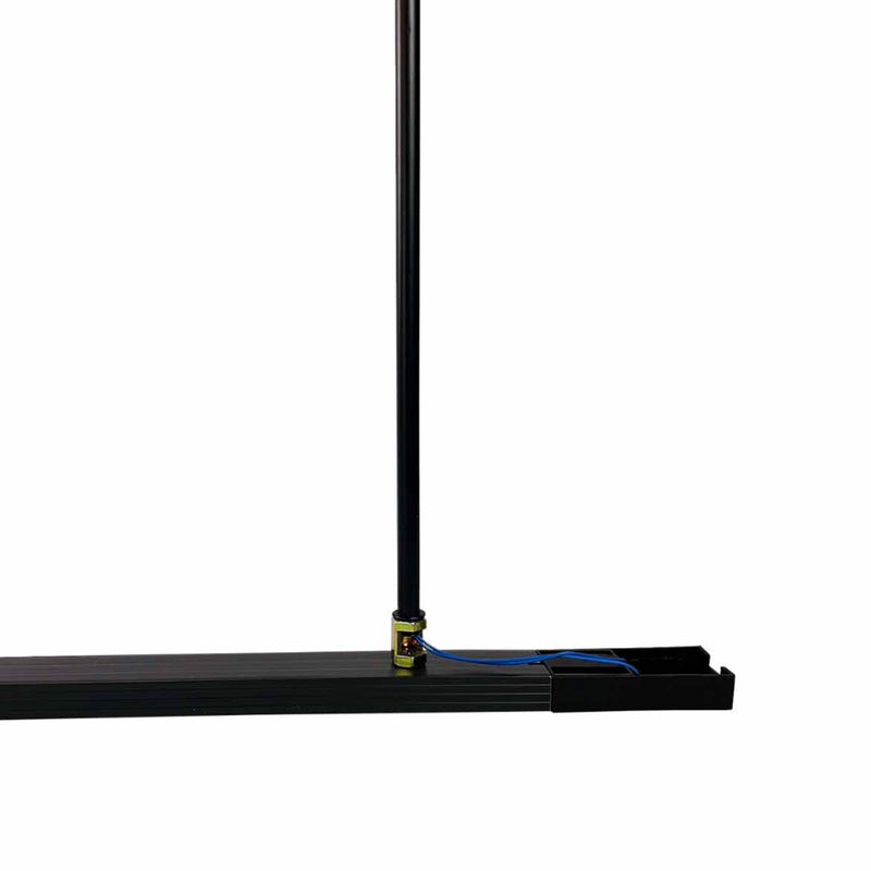 Haste Preta em Alumínio 1m DS2739 Delis P/ Suspensão de Trilho Eletrificado ST3093-Delis-Starlumen
