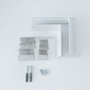 Junção Branca em L para Perfil de Sobrepor Trovão Teto-Teto 30811BT Usina ST2869-Usina Design-Starlumen