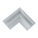 Junção Branca em L para Perfil de Sobrepor Trovão Teto-Teto 30811BT Usina ST2869-Usina Design-Starlumen