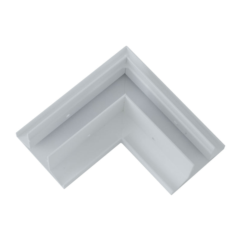 Junção Branca em L para Perfil de Sobrepor Trovão Teto-Teto 30811BT Usina ST2869-Usina Design-Starlumen