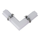 Junção em L para Perfil de Embutir Wood Teto-Teto 30686 Usina ST2882-Usina Design-Starlumen