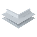 Junção em L para Perfil de Sobrepor Trovão Teto-Parede 30812 Usina ST2870-Usina Design-Starlumen