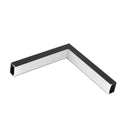 Junção em L para Perfil de Sobrepor Wood Teto-Parede 30762 Usina ST2864-Usina Design-Preto-Starlumen