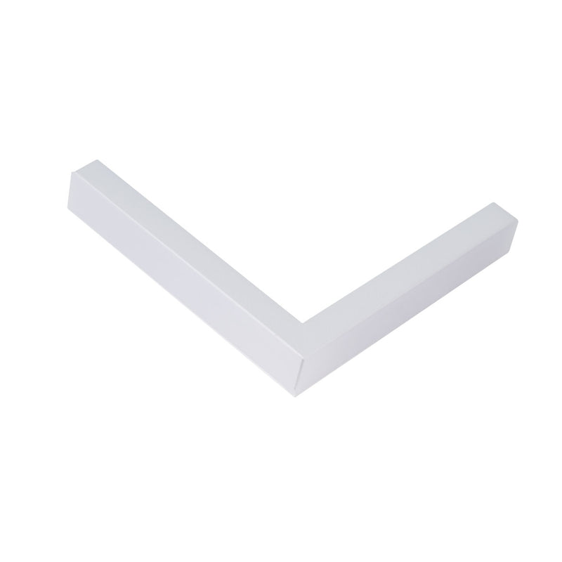 Junção em L para Perfil de Sobrepor Wood p/ Quina 30763 Usina ST2866-Usina Design-Starlumen