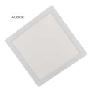 Kit 2 Painel LED Embutir 25W Quadrado Luz Neutra Com Borda Branco ST439-Starlumen-