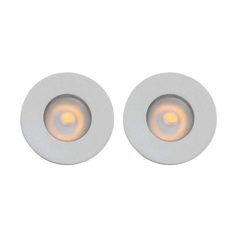 Kit 2x Spot Licto Embutir (Marcenaria) LED 1W 3000K Bella Iluminação ST3037-Bella Iluminação-Starlumen