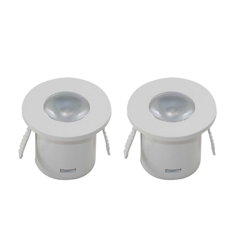 Kit 2x Spot Licto Embutir (Marcenaria) LED 1W 3000K Bella Iluminação ST3037-Bella Iluminação-Starlumen