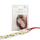 Kit Emenda Com Cabo c/ 10 Unidades de Policarbonato p/ Fita LED 8 ou 10 mm Opus ST3084-Opus-Starlumen