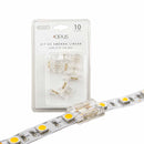 Kit Emenda Linear c/ 10 Unidades de Policarbonato p/ Fita LED 8 ou 10 mm Opus ST3084-Opus-Starlumen