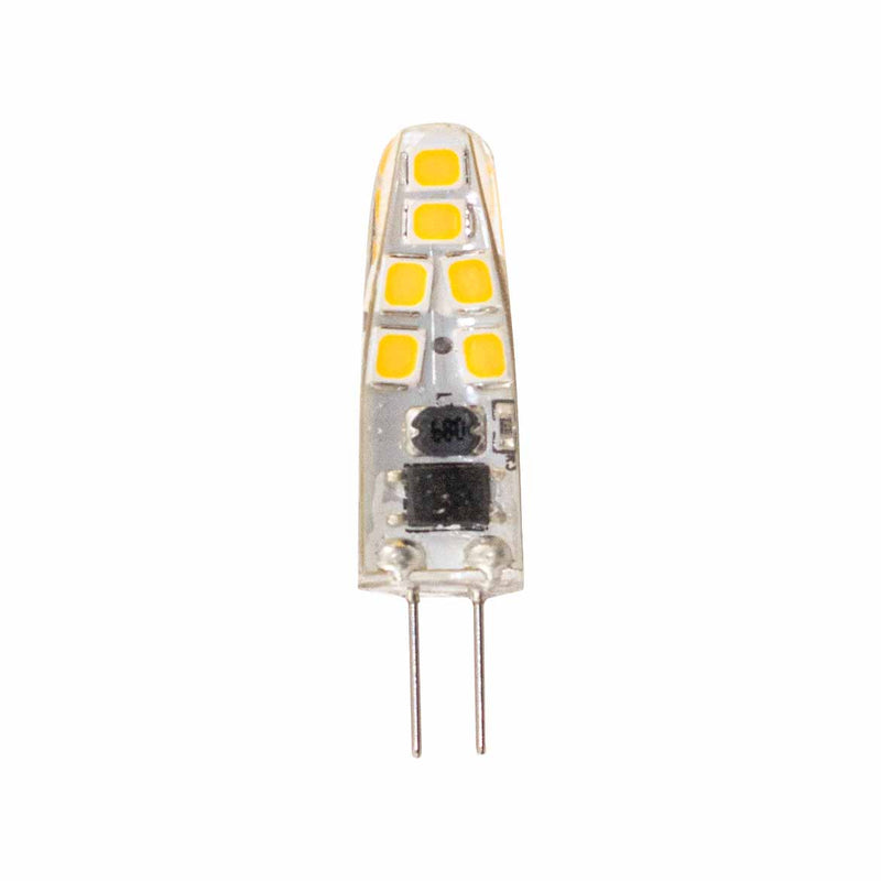Lâmpada LED G4 12V 1.5W Luz Quente 2400K 110lm Em Silicone IRC80 LP 33761 Opus ST3089