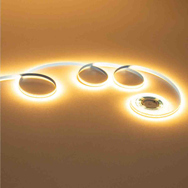 Fita LED 2835 5m 24W/m 2600lm/m 3000K Adesiva com Rabicho P4 Fêmea ST3114