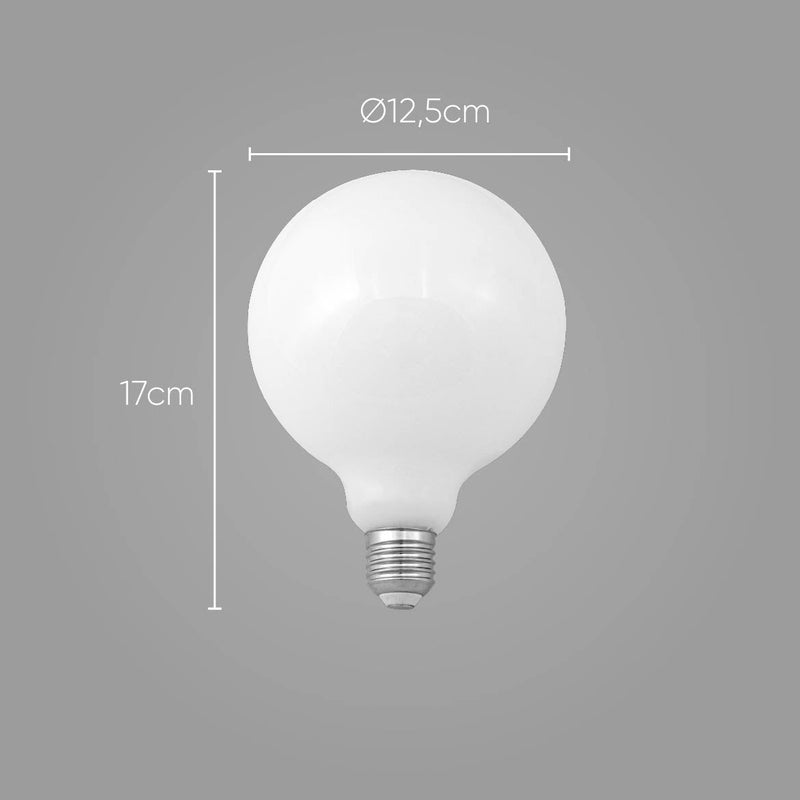 Lâmpada G125 Latte LED 8W 2400k Bivolt 32849 Opus ST2647-Opus-Starlumen