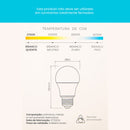 Lâmpada LED Bulbo A60 Dimerizável Stella 9,8W 2700K E27 Bivolt ST846-Stella-Starlumen