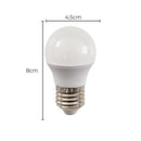 Lâmpada LED Bulbo Bolinha G45 Milk 4,8W IRC80 3000K E27 Bivolt 14500 Kian ST1547-Kian-Starlumen