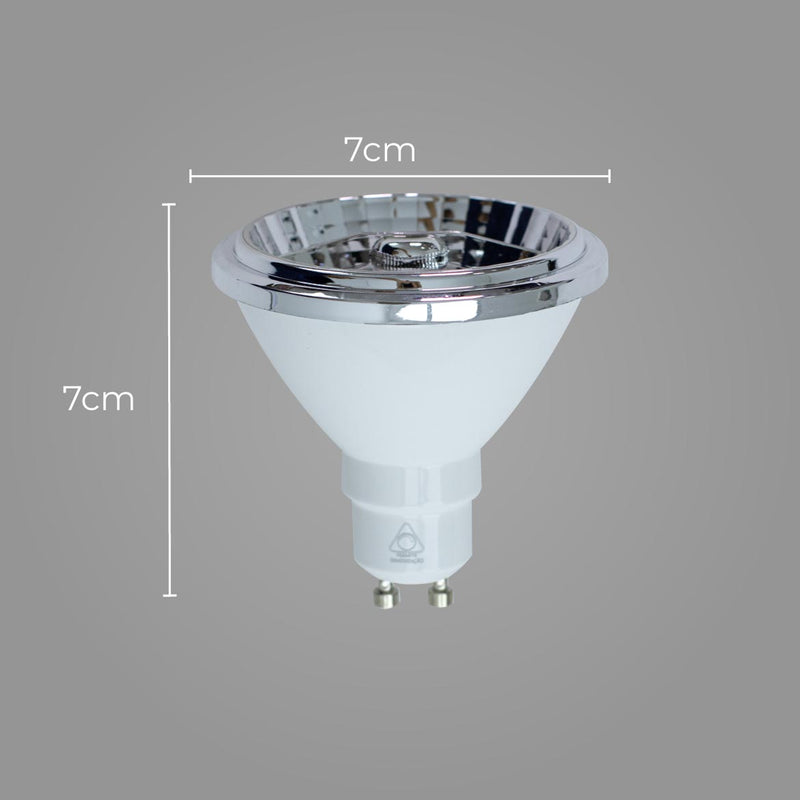Lâmpada LED Dimerizável AR70 GU10 7W Branco Quente Save Energy ST2833-Save Energy-Starlumen
