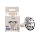 Lâmpada LED GU10 AR70 4,8W 24º Luz Neutra 300lm IRC95 IP20 LP86220 Opus ST2279-Opus-Starlumen