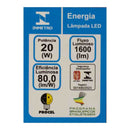 Lâmpada LED Globe Bulbo T 20W Luz Fria 6500K 180° 10880 Kian ST9007-Kian-Starlumen