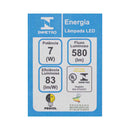 Lâmpada LED MR16 7W GU10 24° IRC80 Econômica SaveEnergy ST2366-Save Energy-Starlumen